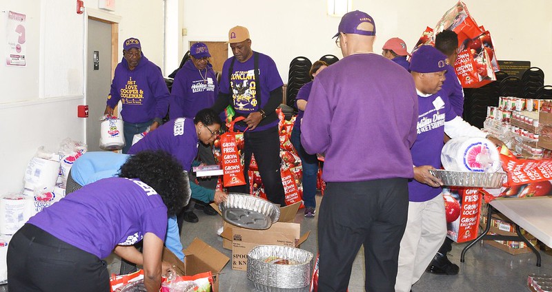 Malcolm Jenkins Foundation Holiday Dinner Surprise