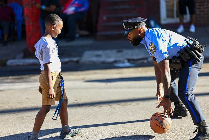 Summer Night Lights  Philadelphia Police Dept.